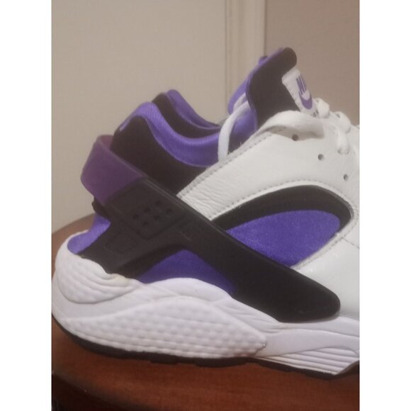 Nike Air Huarache Hyper Grape White Mens 11 Sneaker Shoes DD1068-108 - Picture 4 of 13